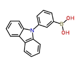864377-33-3，3-(9H-咔唑-9-基)苯硼酸，(3-(9H-Carbazol-9-yl)phenyl)boronic acid