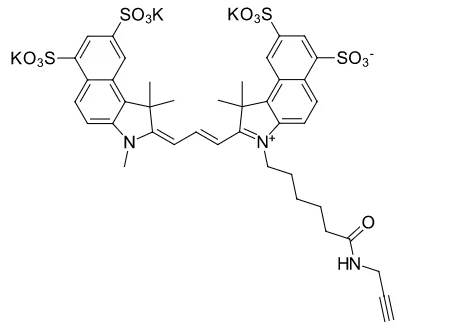 Sulfo-Cyanine5 alkyne