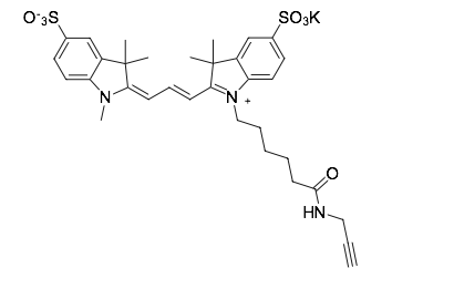 Sulfo-Cyanine3 alkyne