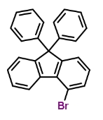 713125-22-5,4-溴-9,9-二苯基芴,4-bromo-9,9-diphenylfluorene 713125-22-5,4-溴-9,9-二苯基芴,4-bromo-9,9-diphenylfluorene