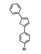 2-(4-溴苯基)-5-苯基噻吩，2-(4-bromophenyl)-5-phenylthiophene