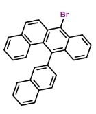 7-溴-12-(2-萘基)四吩，1326240-02-1，7-Bromo-12-(2-naphthyl)tetraphene