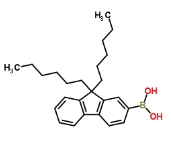 B-(9,9-二己基-9H-芴-2-基)硼酸，(9,9-dihexylfluoren-2-yl)boronic acid