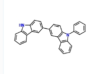 9'-苯基-9H,9H'-3,3'-咔唑，3-(9-phenyl-carbazol-3-yl)-9H-carbazole