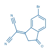 507484-47-1，2-(6-溴-3-氧代-2,3-二氢-1H-茚-1-亚基)丙二腈