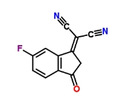 6-氟-3-(二氰基亚甲基)靛酮，(6-Fluoro-3-oxo-2,3-dihydro-1H-inden-1-ylidene)malononitrile