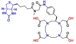 DOTA-p-NH2-Bn-biotin   180978-54-5   双功能螯合剂衍生物