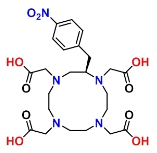 DOTA-p-NO2-Bn   116052-88-1  双功能螯合剂衍生物
