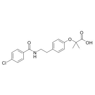 CAS:41859-67-0  Bezafibrate	苯扎贝特	