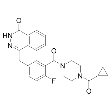 CAS:763113-22-0  Olaparib (AZD2281, Ku-0059436)  奥拉帕尼