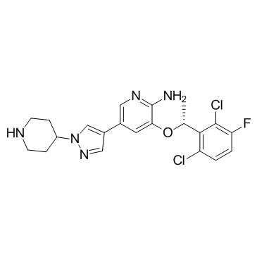 CAS:877399-52-5  Crizotinib (PF-02341066)   克唑替尼