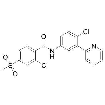 CAS:879085-55-9  Vismodegib (GDC-0449)   维莫地尼