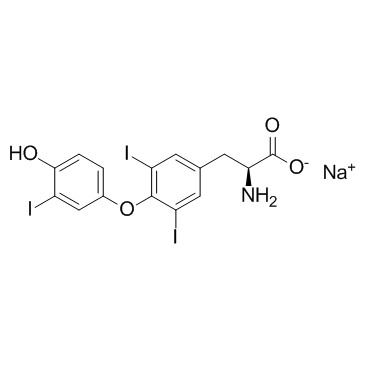 CAS:55-06-1  Liothyronine Sodium	3,3',5-三碘-L-甲腺原氨酸钠盐