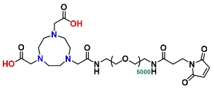 NOTA-PEG5000-Mal  双功能螯合剂衍生物