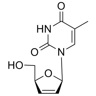 CAS:3056-17-5  Stavudine (d4T)  司他夫定