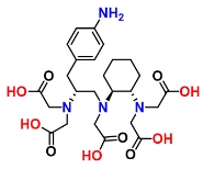 p-NH2-Bn-CHX-A”-DTPA  1105741-38-5   双功能螯合剂衍生物