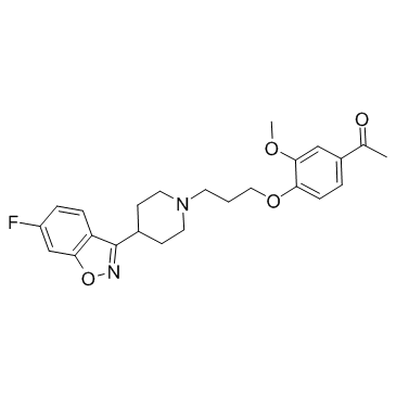 CAS:133454-47-4  Iloperidone  伊潘立酮