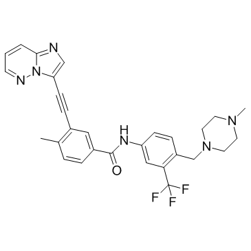 CAS:943319-70-8  Ponatinib (AP24534)  帕纳替尼