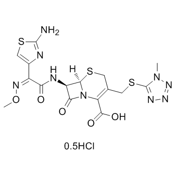 CAS:75738-58-8  Cefmenoxime hydrochloride   盐酸头孢甲肟