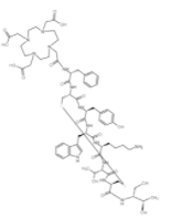 依多曲肽，dota-d-phe-cys-tyr-d-trp-lys-thr-cys-thr-ol (disulfide bridge: 2-7)