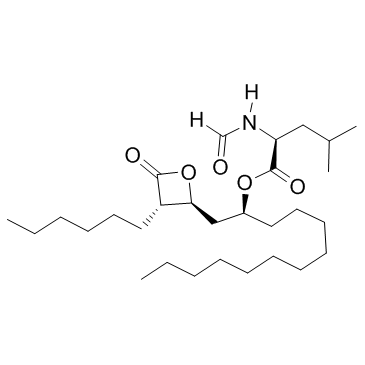 CAS:96829-58-2  Orlistat	  奥利司他