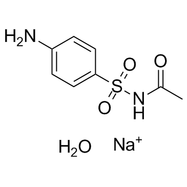 CAS:6209-17-2  Sulfacetamide sodium salt hydrate   N-(4-氨基苯磺酰)乙酰胺钠盐
