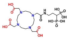 10-[2-[(3,3-Diphosphonopropyl)amino]-2-oxoethyl]-1,4,7,10-tetraazacyclododecane-1,4,7-triacetic acid