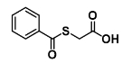 2-(Benzoylthio)acetic acid  6398-74-9  双功能螯合剂衍生物