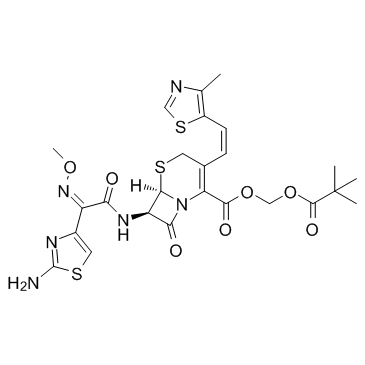 CAS:117467-28-4  Cefditoren Pivoxil	头孢妥仑匹酯