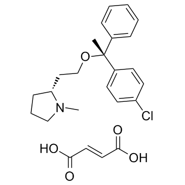CAS:14976-57-9 Clemastine Fumarate 富马酸氯马斯汀 CAS:14976-57-9 Clemastine Fumarate 富马酸氯马斯汀
