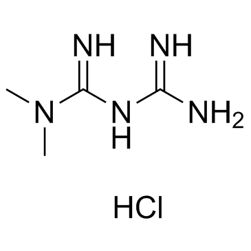 CAS:1115-70-4  Metformin HCl	盐酸二甲双胍