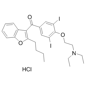 CAS:19774-82-4  Amiodarone HCl  盐酸胺碘酮