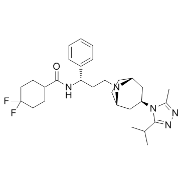 CAS:376348-65-1  Maraviroc	马拉维若