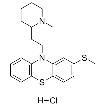 CAS:130-61-0  Thioridazine hydrochloride   盐酸硫利达嗪