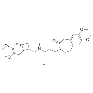 CAS:148849-67-6  Ivabradine HCl	盐酸伊伐布雷定