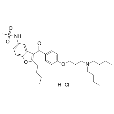 CAS:141625-93-6  Dronedarone HCl	盐酸决奈达隆