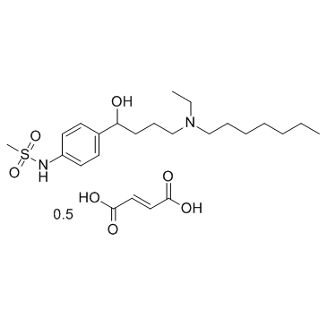CAS:122647-32-9  Ibutilide Fumarate	富马酸伊布利特