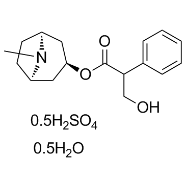CAS:5908-99-6  Atropine sulfate monohydrate	一水硫酸阿托品