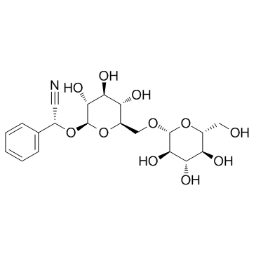 CAS:29883-15-6  Amygdalin	扁桃苷; 苦杏仁甙