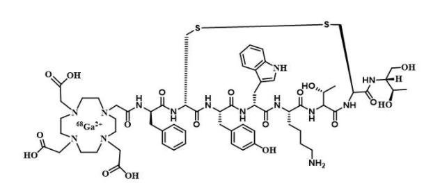 68Ga-DOTATOC分子探针|分子靶点:生长抑素类似物