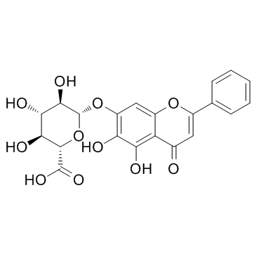 CAS:21967-41-9  Baicalin	黄芩苷