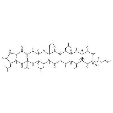CAS:59865-13-3  Cyclosporin A	环孢霉素A