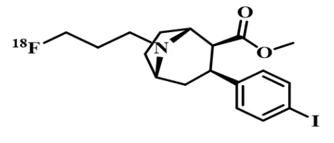18F-FPCIT分子探针|18F-N-(3-氟丙基)-2β-甲酯基-3β-(4'-碘苯基)去甲基托烷|分子靶点：多巴胺