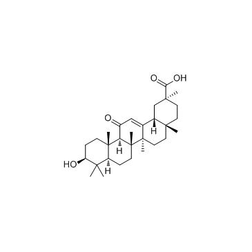 CAS:471-53-4  Enoxolone	甘草次酸; beta-甘草亭酸