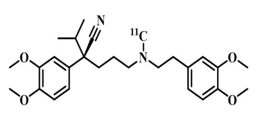 11C-verapamil核素分子探针  11C-维拉帕米