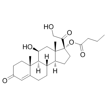 CAS:13609-67-1  Hydrocortisone butyrate  	丁酸氢化可的松