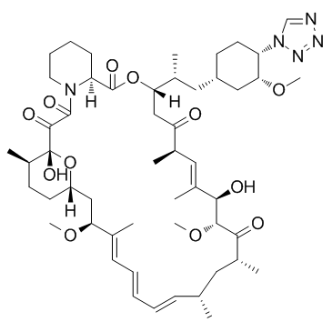 CAS:221877-54-9  Zotarolimus(ABT-578)    唑他莫司