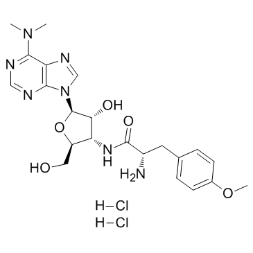 CAS:58-58-2  Puromycin 2HCl	嘌呤霉素盐酸盐