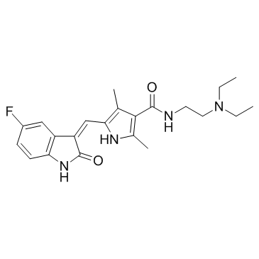CAS:557795-19-4  Sunitinib   苏尼替尼