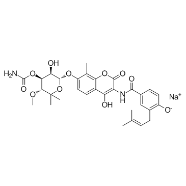 CAS:1476-53-5  Novobiocin Sodium	新生霉素(钠盐)